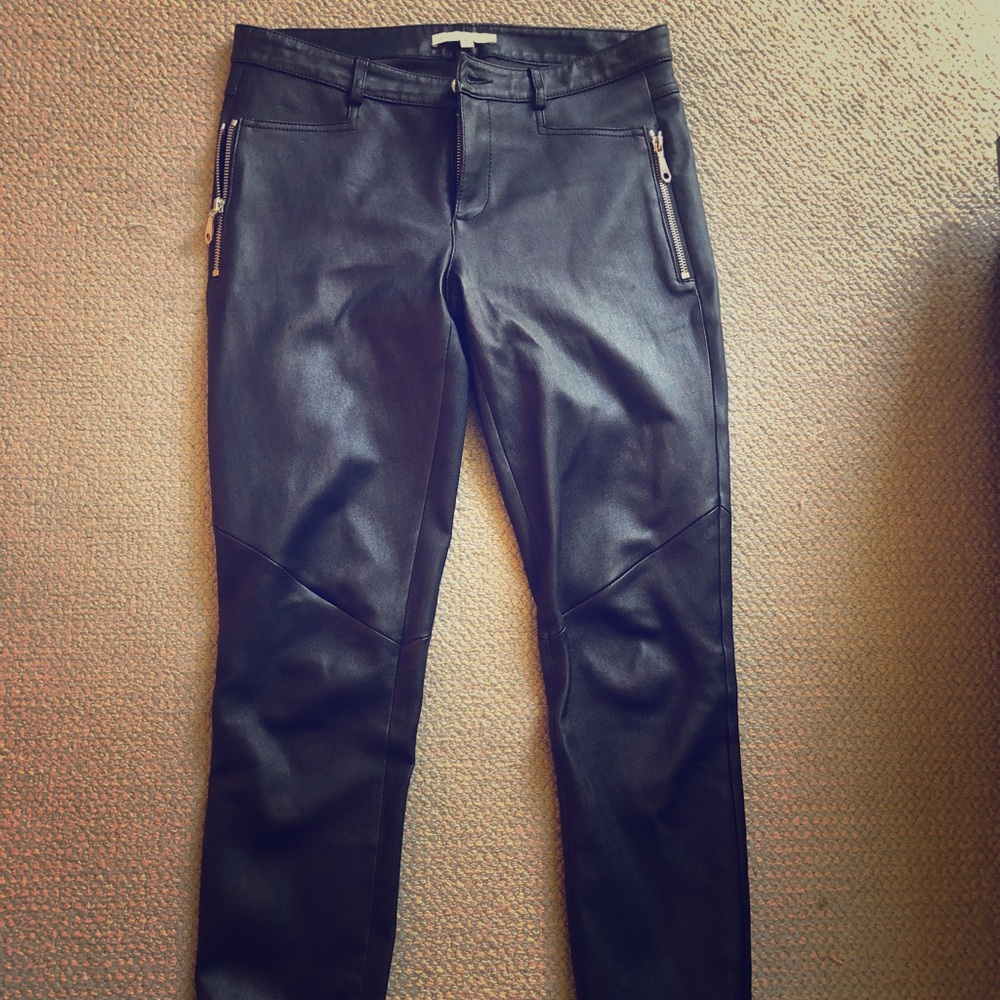 100% lambskin Leather Pants